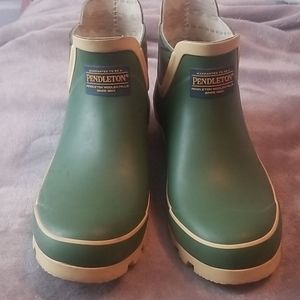 Pendelten Chelsea Rain Boot in Green